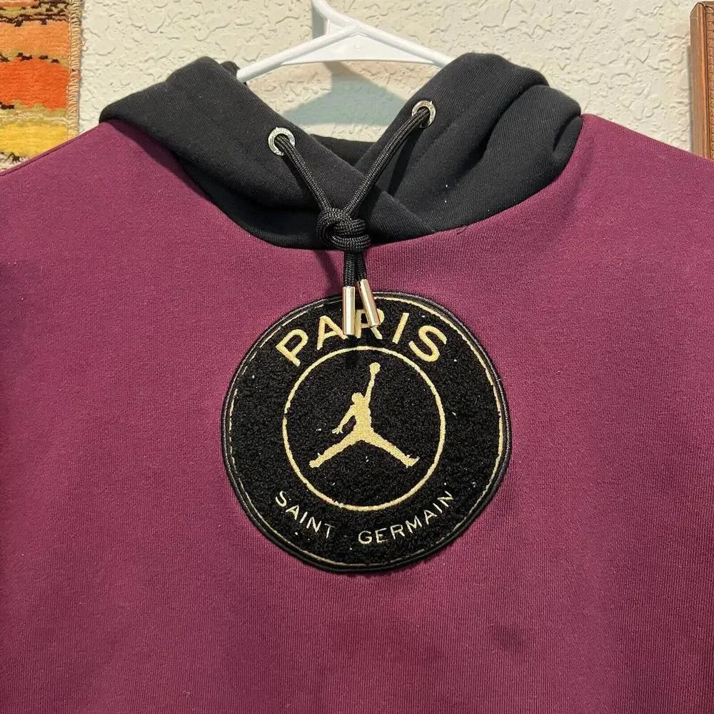 Paris Saint Germain x Jordan Collab Designer Hoodie Size‎ Small
